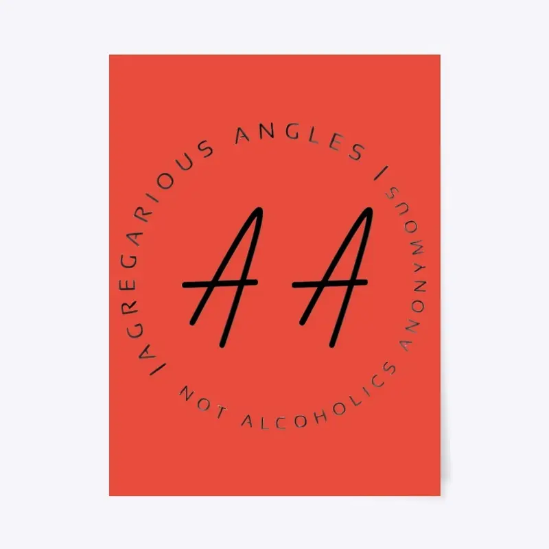 Agergarious Angles Poster